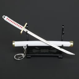 8 Styles Super Warrior Sword Keychain For Women Men Buckle Toolholder Scabbard Katana Sabre Car Keyrings Gift Key Chains Q-053