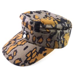 WW2 WWII German M43 Spring Autumn Oakleaf Plane Tree Camouflage Cotton Cap Hat Size EU 57 58 59 60 61 62