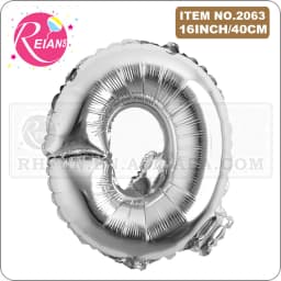 16 Inch Silver Alphabet Number Letters Balloons Birthday Party Decorations Kids Foil Balloon New Year Party Wedding Decoration