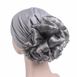 Big Flower Hijab Volumizing Scrunchie Muslim Inner Hijabs Islamic Under Scarf Cap