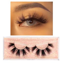 FOXESJI Lashes 3D Mink Eyelashes Natural Long Fluffy Dramatic Strip Eye Lashes Eyelash Extension Soft False Eyelashes Makeup