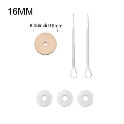 10 Sets Wood Joints Connectors For Handmade Teddy Bear Craft Children Kids Toy DIY Scrapbooking Manual Handicraft Accessory