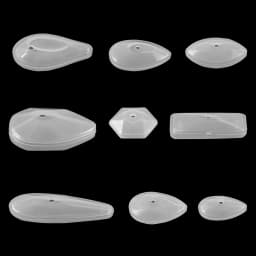 1pcs Silicon Casting Mold For UV Resin Necklace Pendant Epoxy Resin For DIY Jewelry Finding Making Tools Supplies Accessories