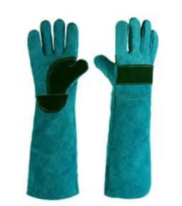 Anti-bite Safety Gloves For Dog Cat Reptile Glove Long Leather Pets Grasping Biting Protective Glove Gardening Work Train Gloves