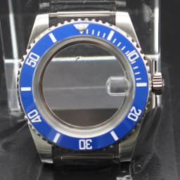 40mm Cases Men's Watch Ceramic Bezel Sapphire Glass Fit NH35 NH36 ETA 2824 Miyota 8215 Movement 28.5mm Dial Submariner Parts