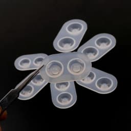 Handmade Ball-Jointed Doll Eyes Mold BJD Doll Heavy Pupil Eye Eyeball Dome Silicone Molds Kit Art Craft Tools