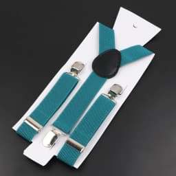 Hot Sale Solid Color Elastic Leather Children Suspenders Adjustable Straps For Kids Boy Girl Shirt Pants Skirt Classic Accessory
