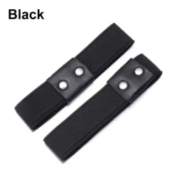 1 Pair High Elastic Shoe Straps Hold Loose High Heels Shoes Band Anti-loose for Girls Women Shoes Belts Solid Color Shoelaces