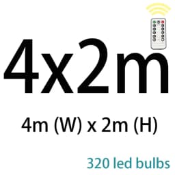 LED Curtain String Lights Christmas Fairy Lights Garland For New Year Home Patio Party Wedding Home Outdoor Decoration