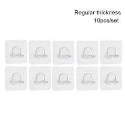 WIKHOSTAR 4/10pcs Adhesive Shelf Support Pegs Closet Cabinet Shelf Support Clips Wall Hanger For Kitchen Bathroom Accessories