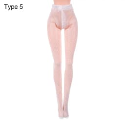Doll Silk Stockings Mini Fishnet Tights Dolls Accessories Miniature Pantyhose Toys Panty hose Elastic leggings Bottoms Socks