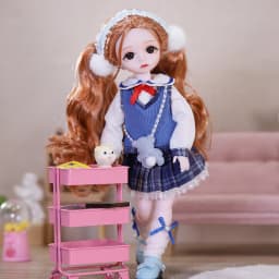 DBS DREAM FAIRY Doll 1/6 BJD Name by Magic Angel Mechanical Joint Body With Makeup Including Scalp Eyes Clothes Girls SD