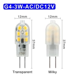 10PCS LED Bulb 3W 5W G4 G9 Light Bulb AC 220V DC 12V LED Lamp SMD2835 Spotlight Chandelier Lighting Replace 20w 30w Halogen Lamp