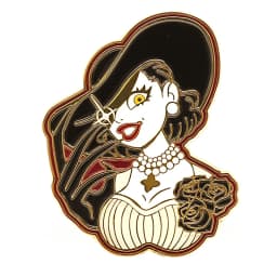 Lady Dimitrescu's Daughter Daniela Bela Pendant Necklaces for Women Game R Evil 8 Village Cosplay Necklace for Fans Jewelry Gift