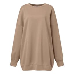 ZANZEA Women Long Sleeve Solid Sweatshirt Oversized Fashion Autumn Hoodies Casual Streetwear Winter Sweatshirts Loose Pullover