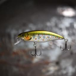 1 Pcs Small Lures for Minnow Fishing Lure Japanese Style Bait 4.5g 52mm Slowly Sinking Minnow Mini Hard Bait for Perch Trout