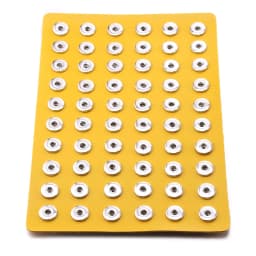 2022 New High Quality Snap Jewelry Display Board Fit 18mm Snap Buttons Jewelry Black Flannel PVC Snap Display Holder
