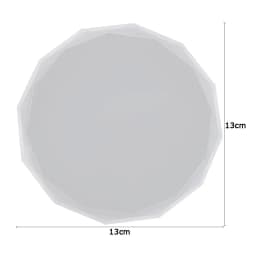 Round Square Rectangle Shape Coaster Base Silicone Mold Resin Molds Epoxy UV DIY Resin Craft Home Decoration Handmade Tools