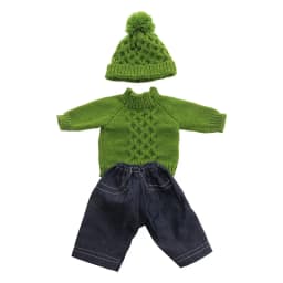 High Quality Uniform Sweater For 43cm Baby Doll Clothes Accessories And 18 Inch American Doll Girl's Toys Our Generation