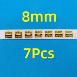 4K HDR Small Gold Label HD 8K Digital Video Player Displays Decorative Faith Stickers Spot DIY