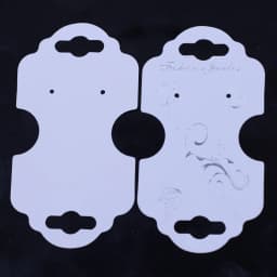 New 19 Style Paper Plastic Earring Ear Stud Ring Hang Tag Card Jewelry Show Display Packing Card Holder Packaging For Necklaces