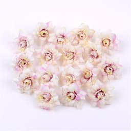 10/20/30Pcs Artificial Flowers Silk Rose Head For Home Decor Wedding Wall Decorations DIY Christmas Garland Scrapbooking Craft