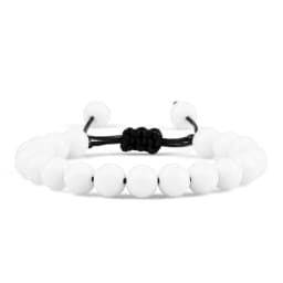 Men Energy Beads Bracelet Adjustable Natural Stone Agates Onyx Charm Bracelets Chakra Healing Women Yoga String Bangles Jewelry