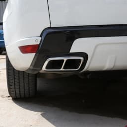 For Land Rover Range Rover Sport 2018-20 Stainless Steel Black/Silver Car Exhaust Pipe Tail Throat Cover Decoration Accessories