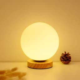 LED desk lamp to protect eyes study desk lamp Nordic solid wood desk lamp modern reading lamp bedroom bedside lamp