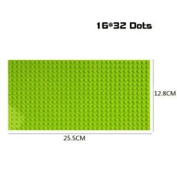 Baseplate 32x32 16X32 Dots Classic Brick Plate Building Blocks DIY Constructor Parts Baseplates Compatible Brands City Friends