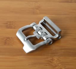 1pcs DIY Stainless Steel 40mm Inner Width Man Leather Craft Tactical Belt Buckle Hardware Brushed Metal Solid Jeans Belt Access