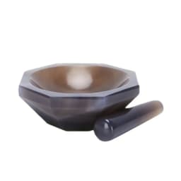 30mm 50mm 70mm 100mm All Sizes High Quality Natural Agate Mortar and Pestle for Lab Grinding 110mm 120mm 150mm 160mm 200mm
