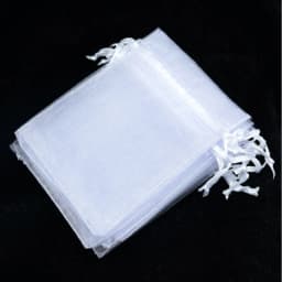 50Pcs Organza Bag Jewelry Packaging Gift Candy Wedding Party Goodie Packing Favors Pouches Drawable Bags Present Sweets Pouches