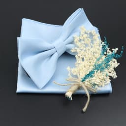 Mens Wedding Bow Tie Brooch Set Romantic Solid Color Silk Polyester Jacquard Woven Bowtie Lapel Pin Hanky Men Gifts Accessories