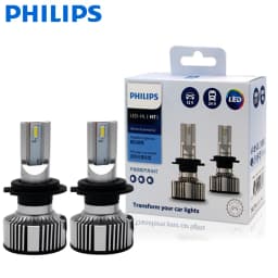 Philips Ultinon Essential G2 LED H1 H4 H7 H8 H11 H16 HB3 HB4 H1R2 9003 9005 9006 9012 6500K Car Fog Lamp (2 Pack)