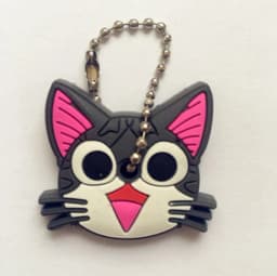 Cute Small Key Chain Pendant Key Cartoon Key Case Lovely Silicone Protective Cute Cover For Key Control Dust Cover Holder Decor