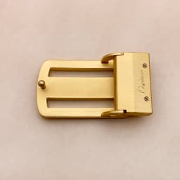2026 Ciartuar New Design Quality Men 3.4cm Belt Genuine Plain Leather Strap Trousers First Layer Brass Gold Buckle