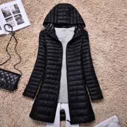 SEDUTMO Winter Duck Down Jackets Women Ultra Light Long Down Coat Spring Hoodie Puffer Jacket Slim Parkas ED876