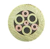 6mm Mosaic Pin Rivets for Knife Handle Screw Brass Mosaics Rivets Nail Steel Tube More Design Exquisite Style Length 90mm
