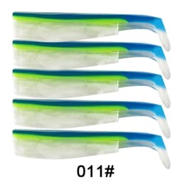 FTK Soft Black Minnow Jig Head 5g 12g 25g Fishing Lure Wobblers Jig Head Silicone Baits Crank Hook Jigging Bass Pike Zander