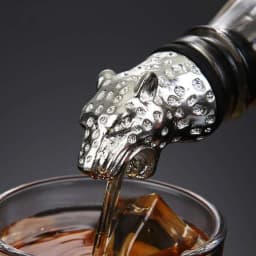 Alloy+Silicone Wine Aerator Pourer Spout Wine Decanters Elephant Wine Stoppers Decanter Pourer Liquor Decanter Bottles