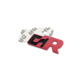 Car-Styling Metal Stickers SR Grille Emblem Badge For Jetta Golf 3 4 5 6 7 Beetle Passat Santana MK2 MK3 MK4 MK5 MK6 MK7 R32