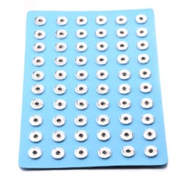 2022 New High Quality Snap Jewelry Display Board Fit 18mm Snap Buttons Jewelry Black Flannel PVC Snap Display Holder