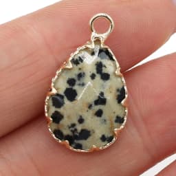 Natural Stone Faceted Amethysts Pendants Water drop shape Charms for Jewelry Making Diy earring necklace accessories Size14x23mm