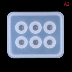 1pc Silicon Mold Epoxy Resin Beads Making Necklace Pendant Craft Tool DIY Handmade Jewellery Tools Accessories Crystal Ball
