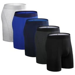 5Pcs Set Boxer Men Underpants Male Cotton Men's Panties Underwear Man Boxershorts Homme High Quality Underware Shorts