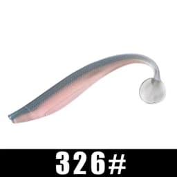 9/12/16cm Soft Fishing Lure Wobblers Artificial Silicone Bait T-Tail Worm Jig Easy Shiner For Pike Bass