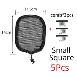 Nunify 1-5Pcs/Lot High Quality Hair Net For Make Ponytail Beautiful Woman Hair Tool Ponytail Afro Bun Wig Caps Hairnets