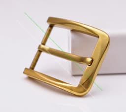 Sturdy Brass Plated Belt Pin Buckles for Men Classic Buckle Jeans Accessory DIY Leather Craft BELT Fit 35mm