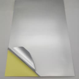 High Quality Scratch Resistant Waterproof Oil-proof 50micron Thickness A4 Blank Matte Silver PET Sticker Label for Laser Printer